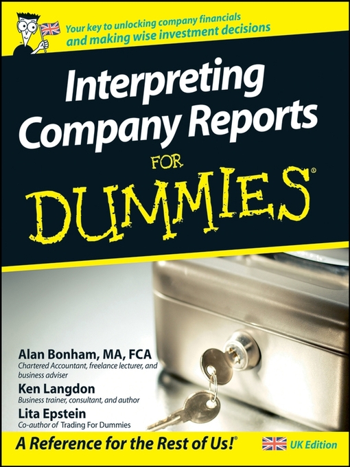 Title details for Interpreting Company Reports For Dummies by Ken Langdon - Available